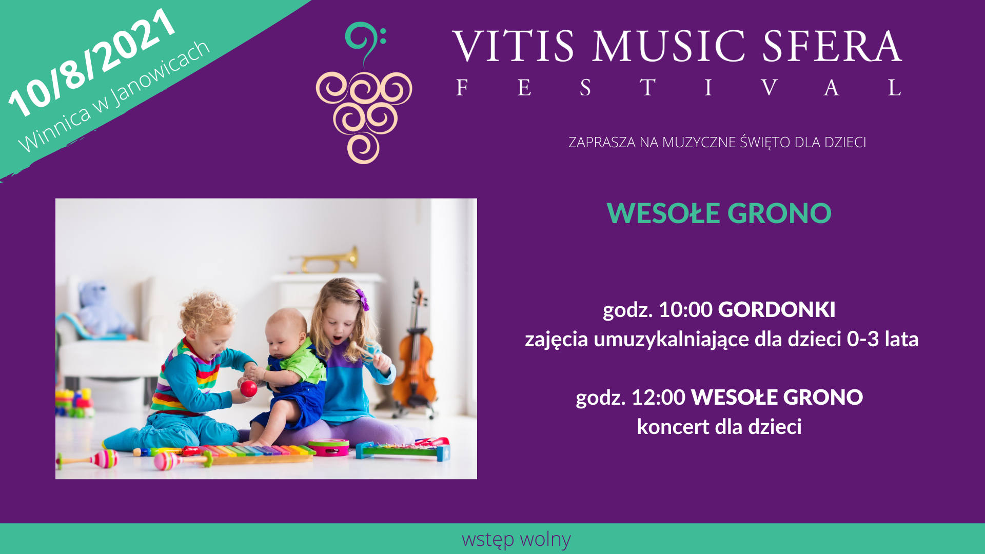 WESOŁE GRONO - Gordonki i koncert dla dzieci