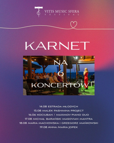 Karnet na wszystkie koncerty