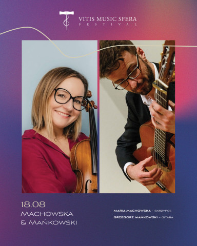 Koncert 18.08.2025 - Maria Machowska i Grzegorz Mańkowski